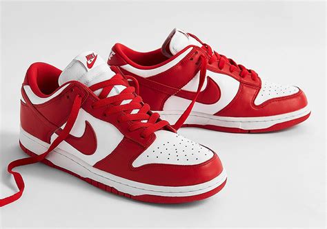 nike dunk low zwart rood|nike low top dunks.